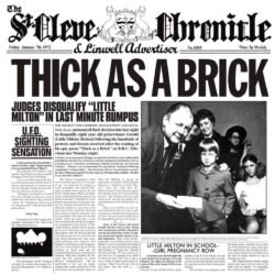JETHRO TULL - Thick As a Brick (180 Gram Vinyl) 2012 Remix - 24 pg Booklet