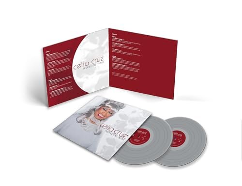 CELIA CRUZ - Regalo Del Alma (Silver Colored Vinyl, Sticker, 45 RPM, Gatefold LP Jacket) 2 LP - Imagen 2
