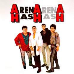 ARENA HASH - AH AH AH - Splatter Negro/Rojo