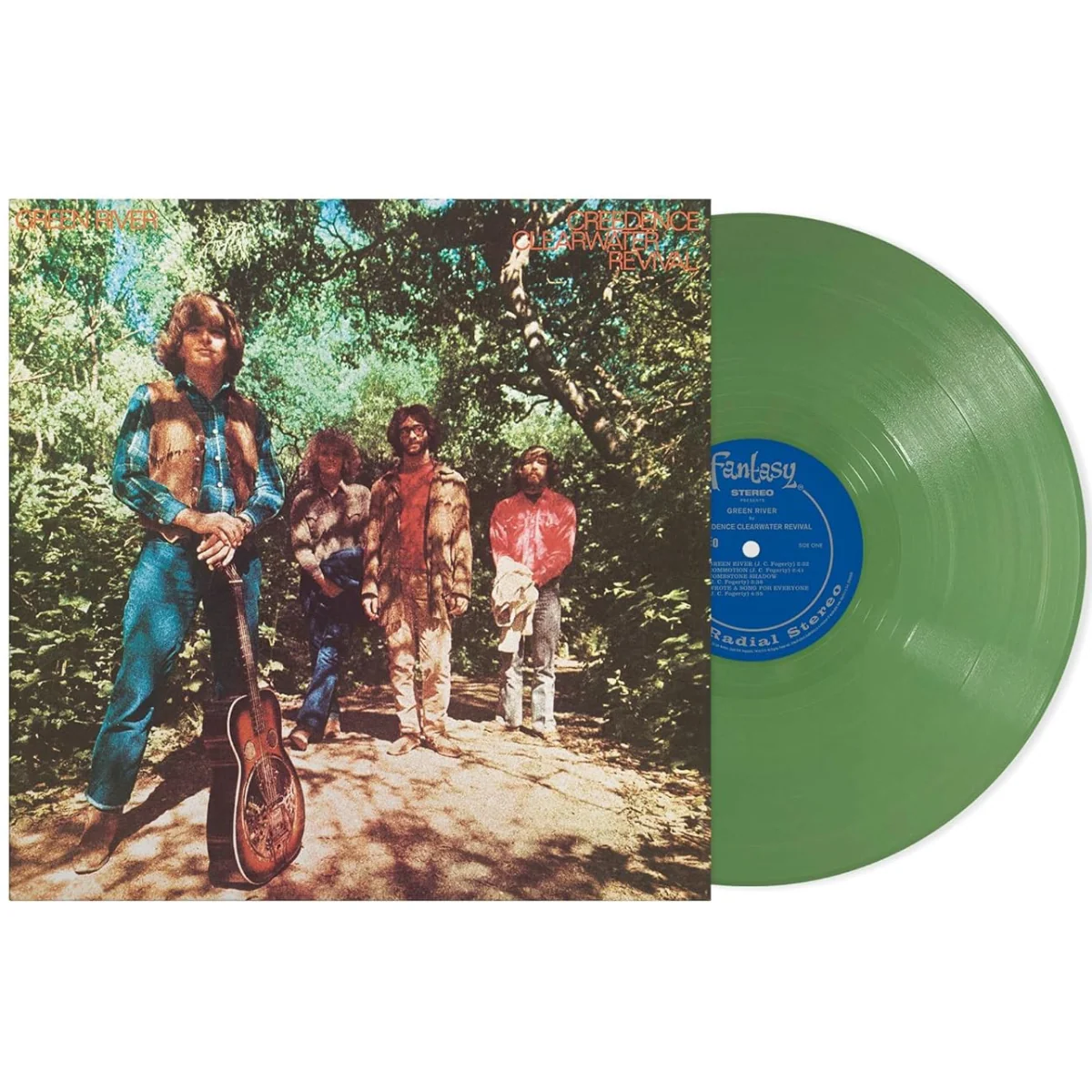 CREDENCE CLEARWATER REVIVAL - Green River (Remastered 2025) (Olive Green Colored Vinyl) - Imagen 2