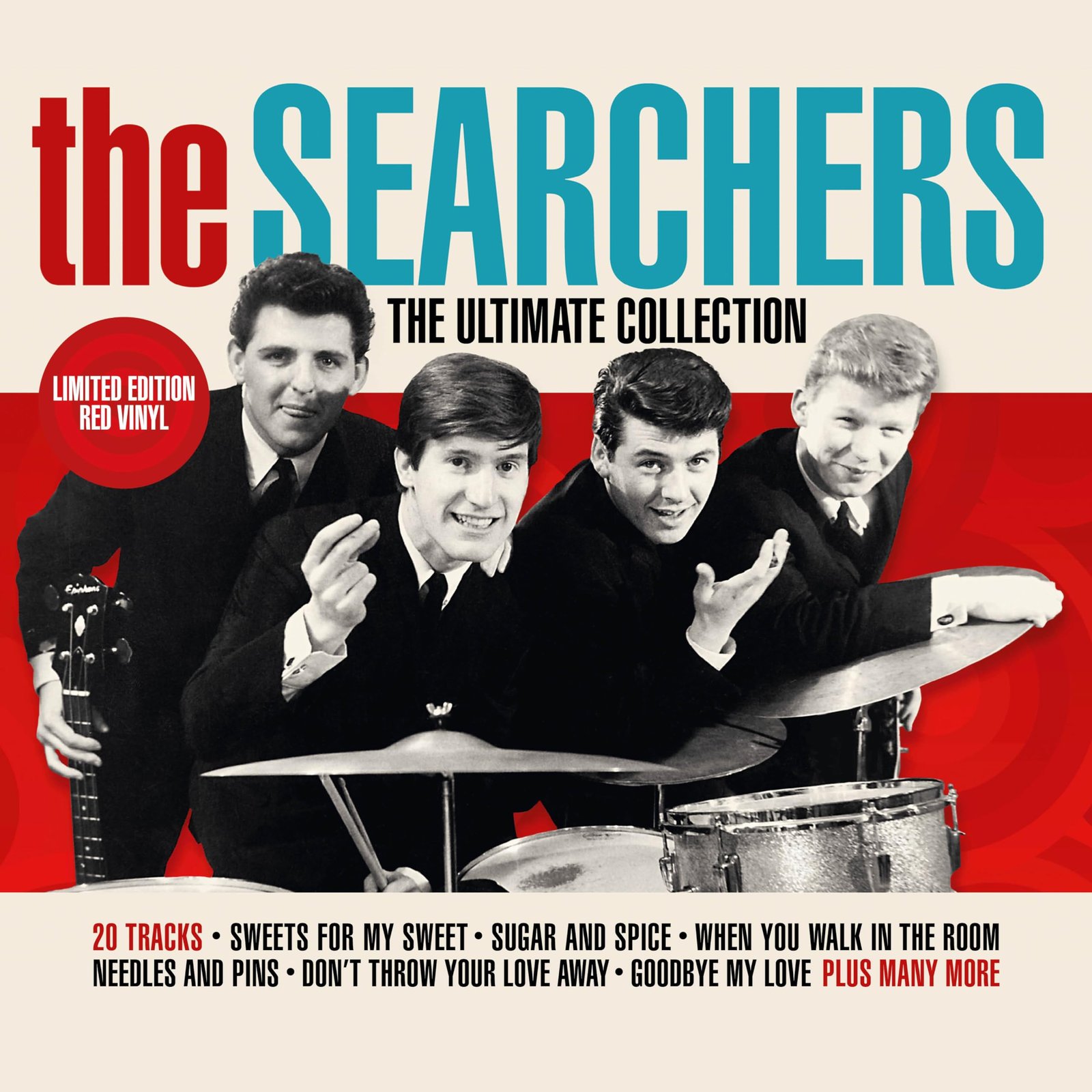 THE SEARCHERS - The Ultimate Collection - RED VINYL - Limited Edition