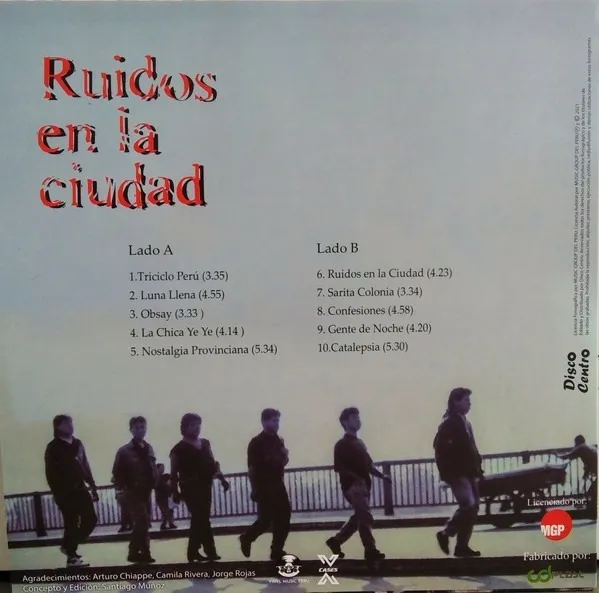 LOS MOJARRAS - Ruidos en la Ciudad - Vinilo de Color - Imagen 2