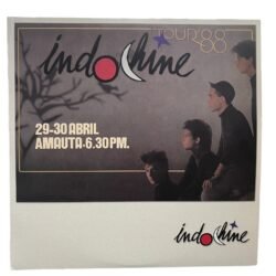 INDOCHINE – Indochine Tour ´88 - Coliseo Amauta LIMA PERU