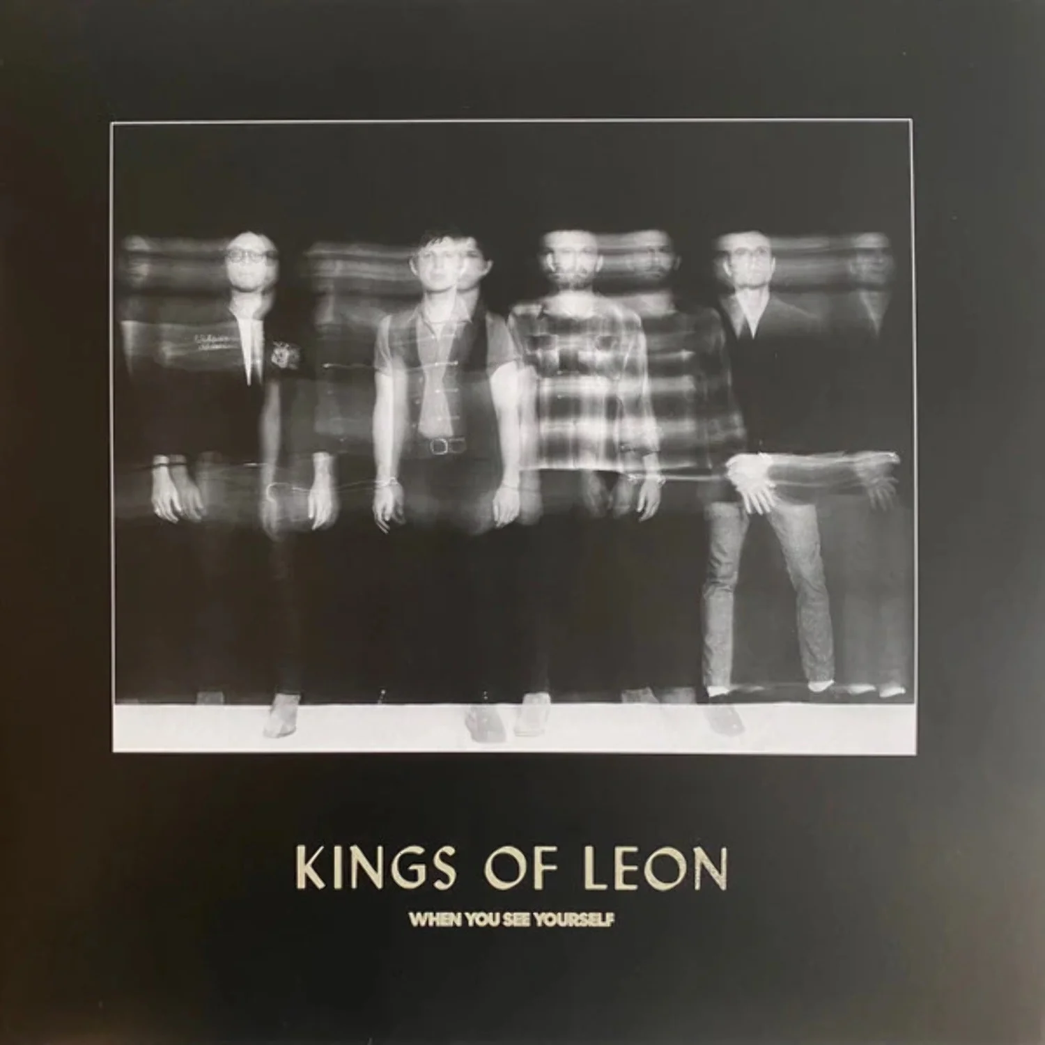 KINGS OF LEON - WHEN YOU SEE YOURSELF – 2 X STORMY BLACK & CLEAR