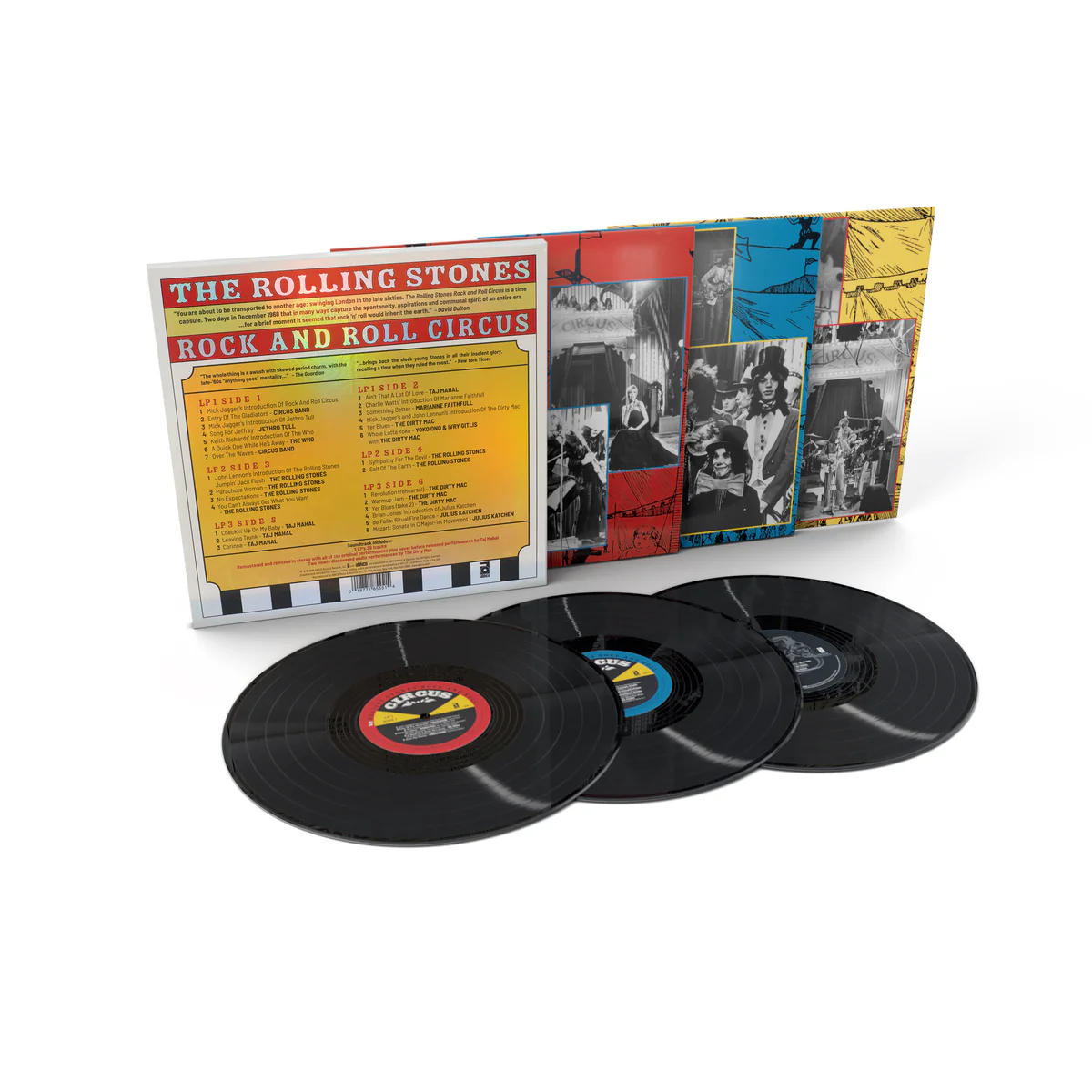 THE ROLLING STONES - ROCK AND ROLL CIRCUS Expanded Edition X 3 LP - Imagen 2