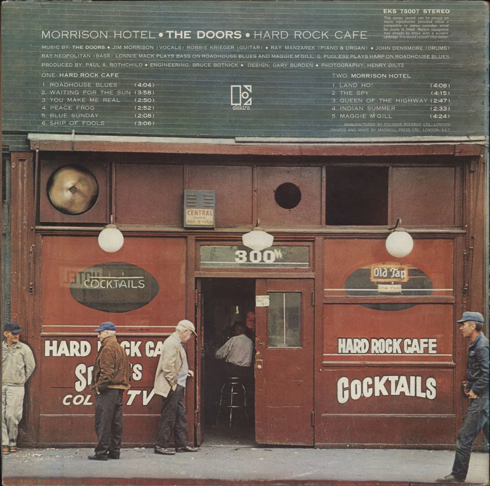 THE DOORS - Morrison Hotel (180 Gram Vinyl, Reissue) - Imagen 2