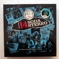 SODA STEREO - 14 de Diciembre 3 LP + Poster + Stickers - BOX SET - Nuevo Sellado