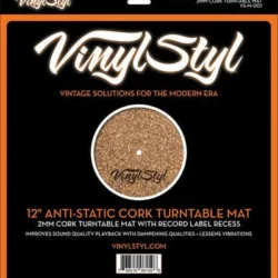 SLIPMAT 12" Anti-Static Cork Turntable Mat