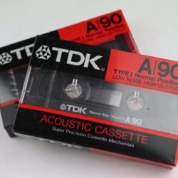 CASSETTE TDK A90 Type I - Normal 90 Min - Nuevo y Sellado