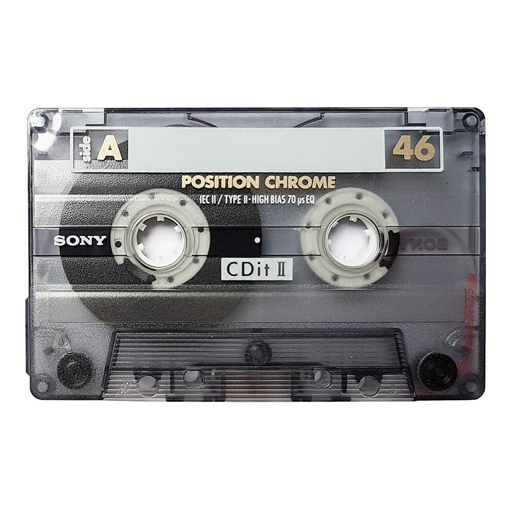 CASSETTE SONY CDit II - Type II Bias High - Chrome 46 Min. - Nuevo y Sellado - Imagen 3