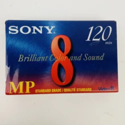 CASSETTE SONY - MP Video 8 - 120 Min - Nuevo y Sellado