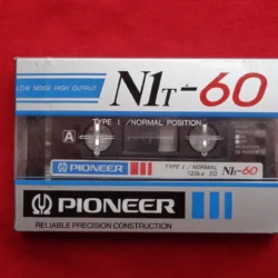 CASSETTE PIONEER N1T-60 Type I - Normal 60 Min - Nuevo y Sellado