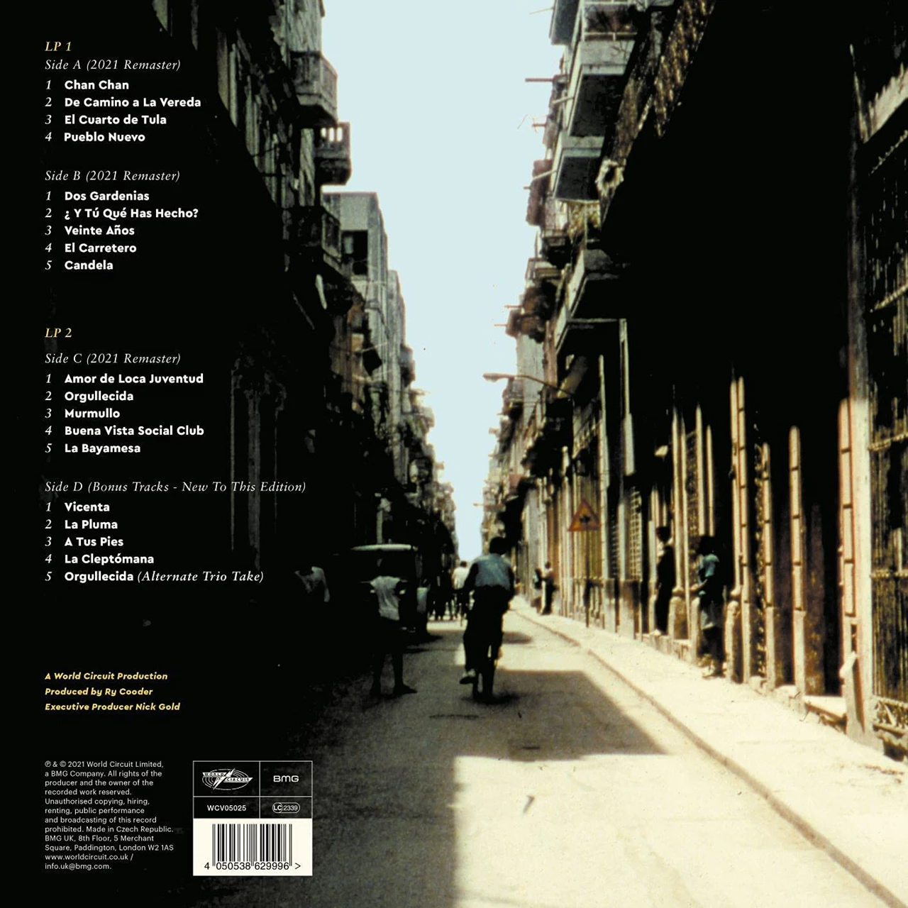 BUENA VISTA SOCIAL CLUB - Buena Vista Social Club (2 Lp's) - Imagen 2