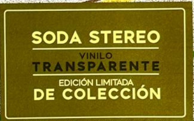 SODA STEREO - Doble Vida - Edición Limitada Vinilo Transparente - Imagen 2