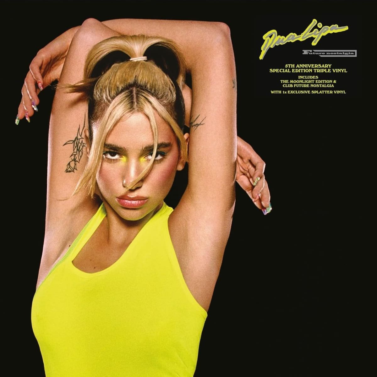 DUA LIPA - Future Nostalgia ( 5th Anniversary ) 3 LP Special Edition + Splatter Vinyl