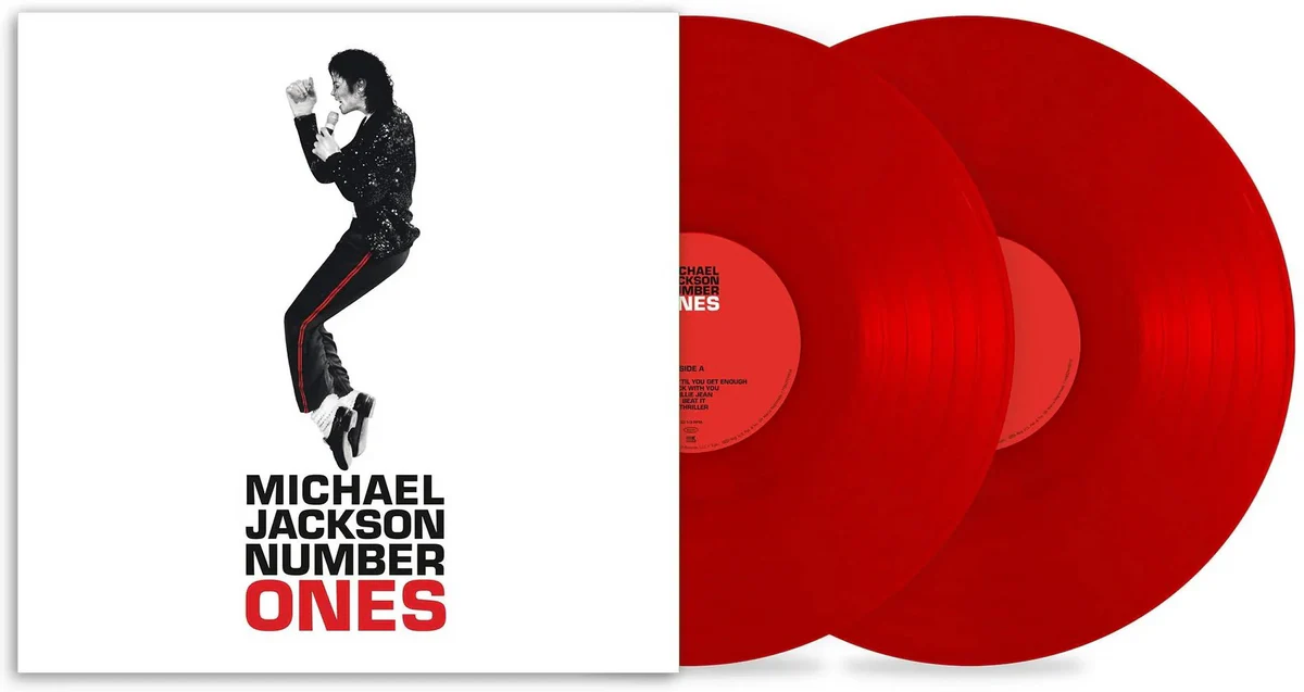 MICHAEL JACKSON - Number Ones (Limited Edition, Red Colored Vinyl) (2 LP's) - Imagen 2
