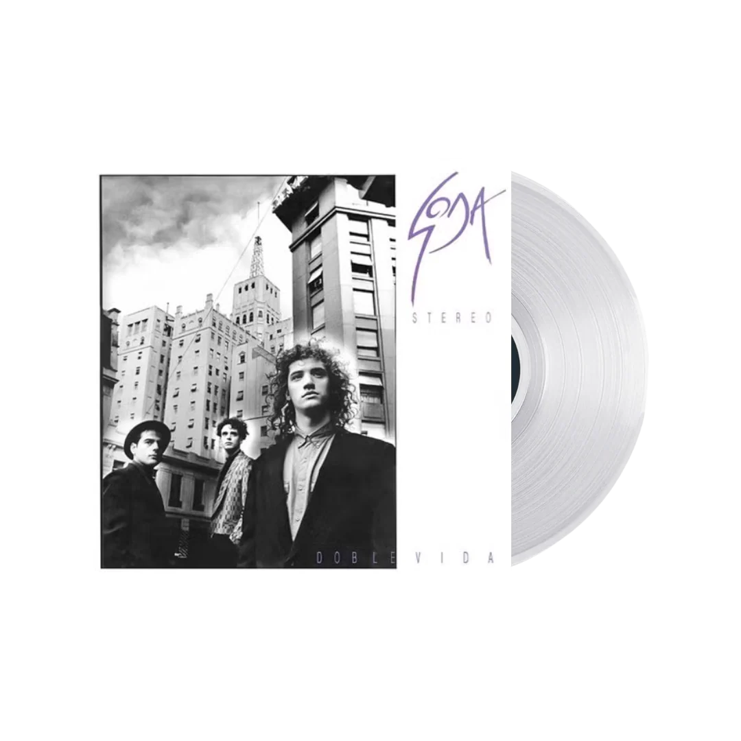 SODA STEREO - Doble Vida - Edición Limitada Vinilo Transparente - Imagen 3