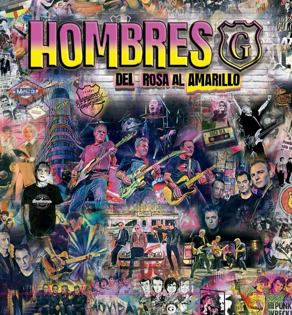 HOMBRES G - Del Rosa Al Amarillo - (2 LP)