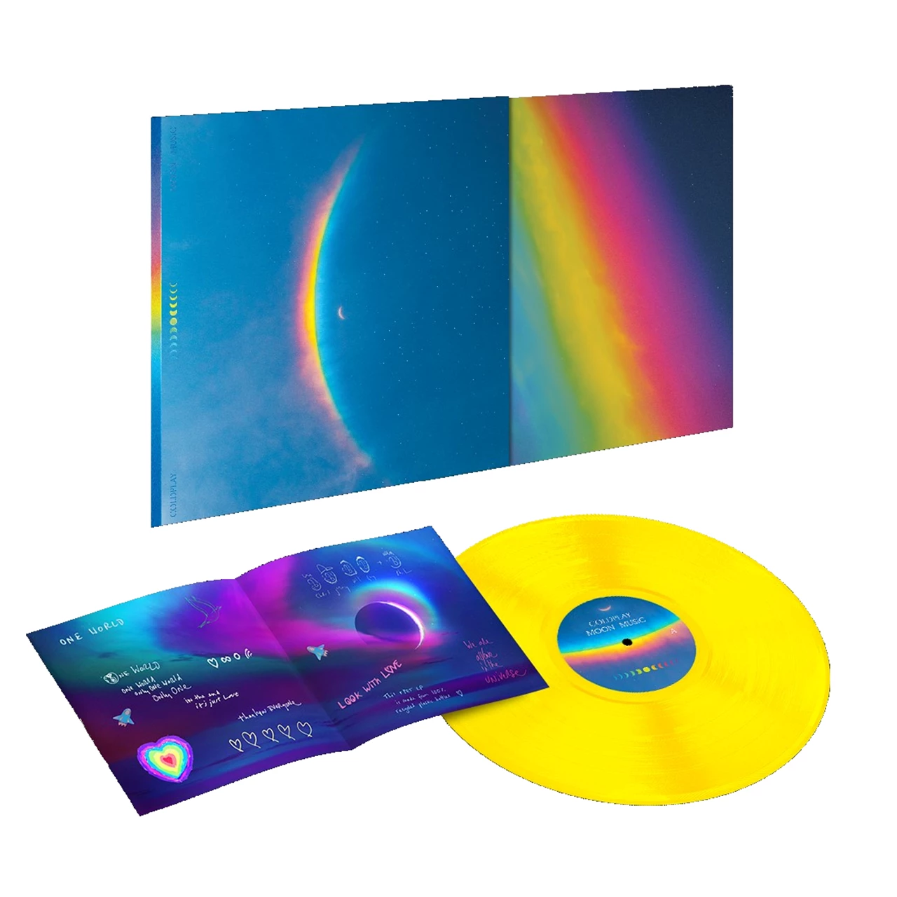 COLDPLAY - Moon Music (Translucent Yellow Vinyl) - Imagen 2