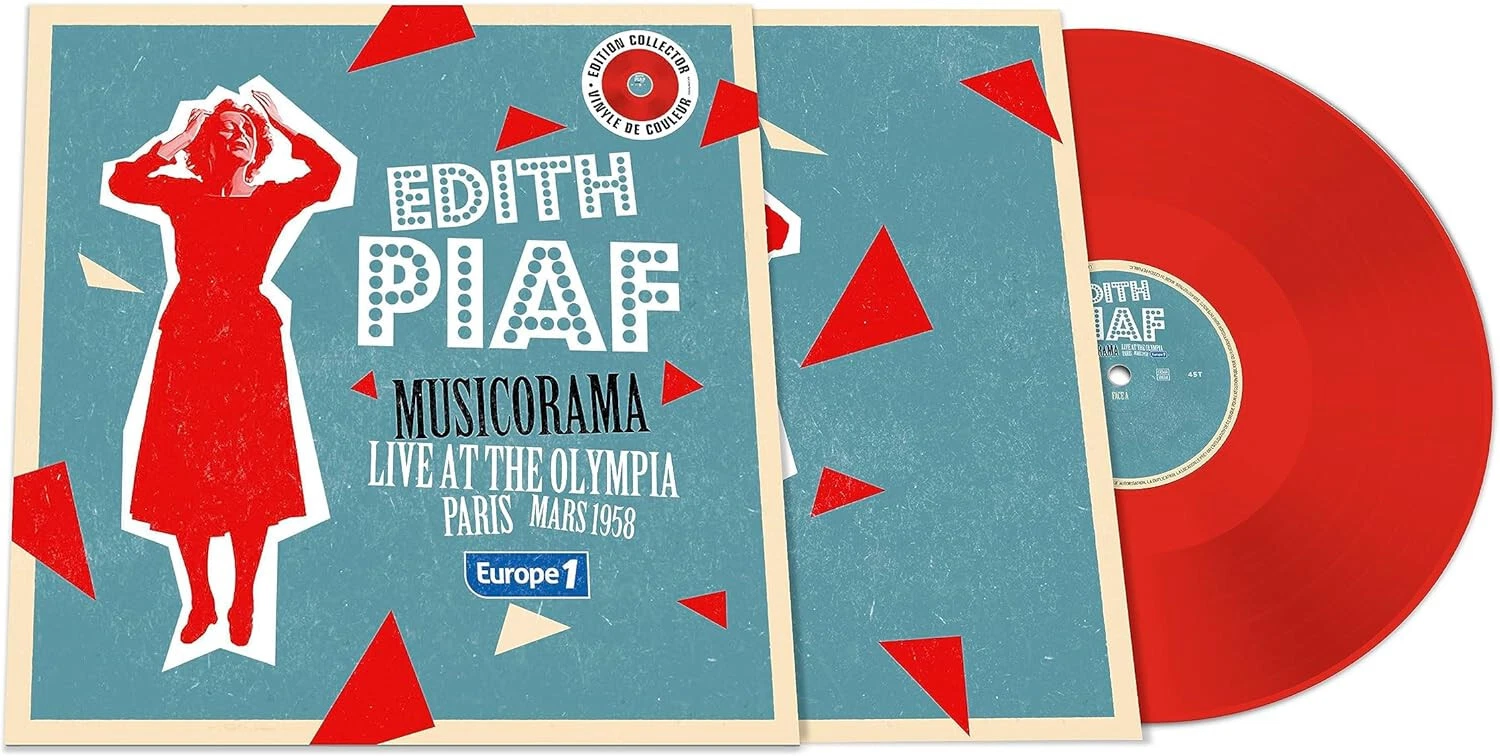 EDITH PIAF - Concert Musicorama à l'Olympia, 1958 (Vinilo Rojo) - Imagen 2