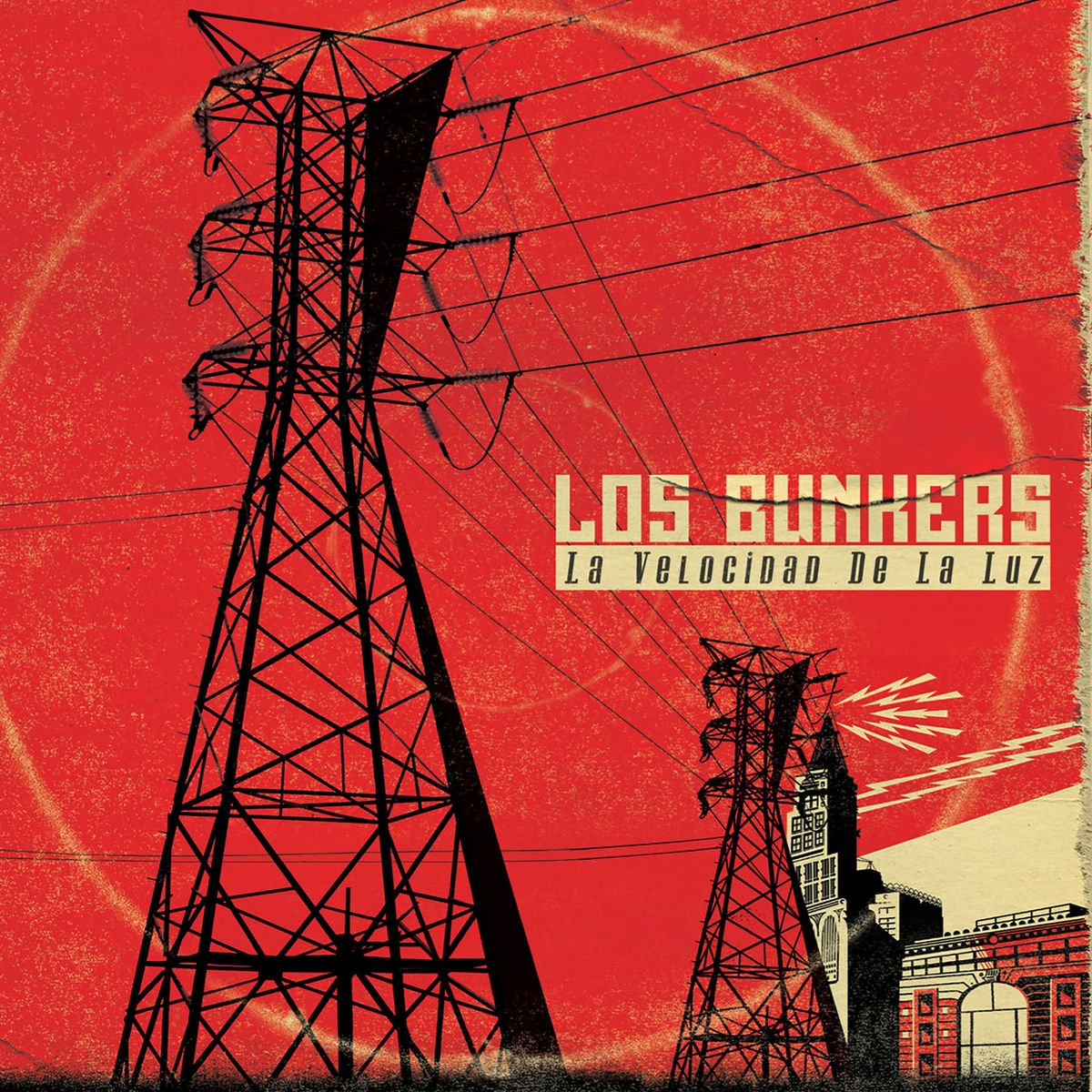 LOS BUNKERS - La Velocidad De La Luz (Vinilo Rojo) (Gatefold)