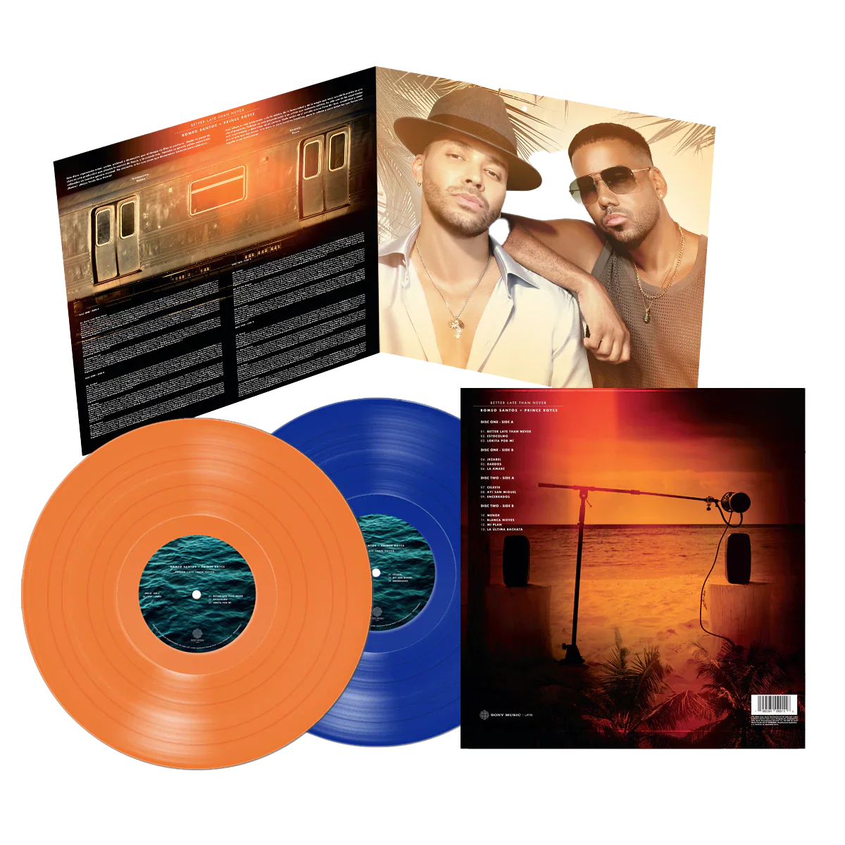 ROMEO SANTOS & PRINCE ROYCE - Better Late Than Never (Color Vinyl) (2Lp) - Imagen 2