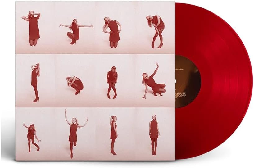 ARIANA GRANDE - Eternal Sunshine (Limited Edition, Translucent Ruby Red Colored Vinyl with Alternate Cover: Version 3) - Imagen 2