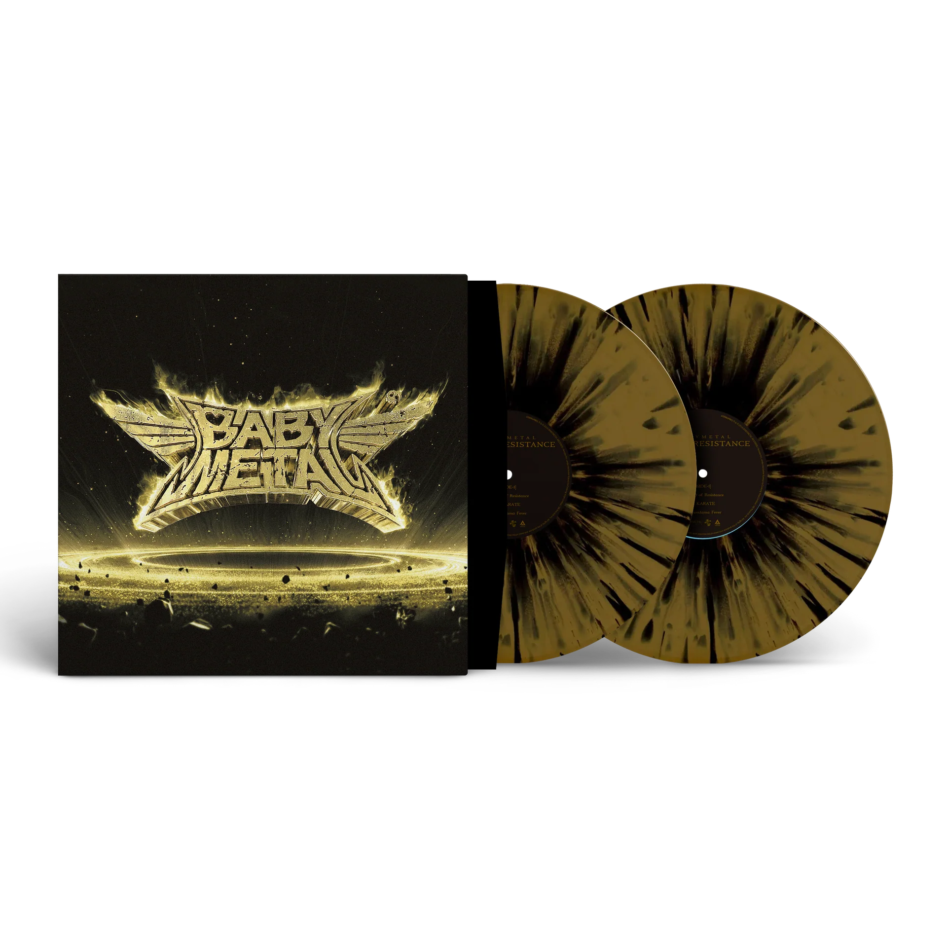 BABYMETAL - Metal Resistance (Gold & Black Splatter Vinyl) - Imagen 2