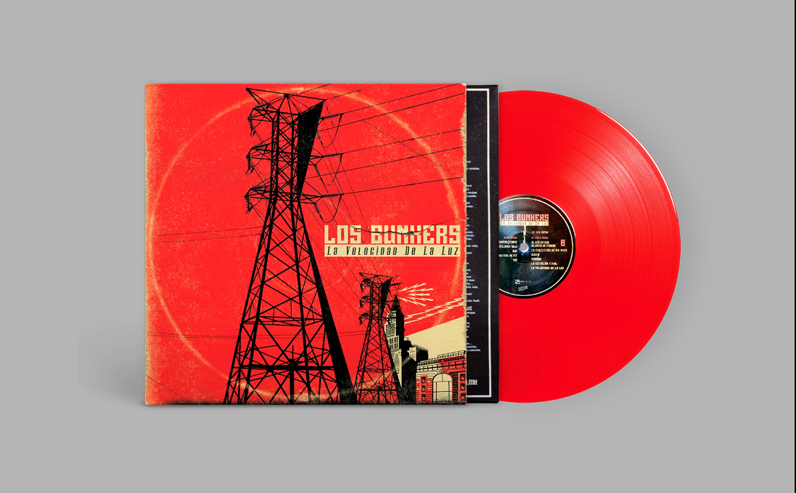LOS BUNKERS - La Velocidad De La Luz (Vinilo Rojo) (Gatefold) - Imagen 2