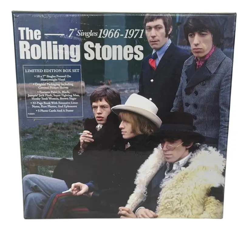 THE ROLLING STONES - The Rolling Stones Singles 1966-1971 (18 x 7" Single Boxset) - Imagen 4