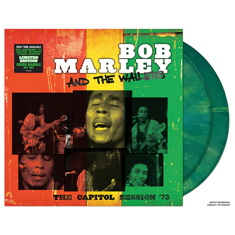 BOB MARLEY - The Capitol Session '73 (Green Marble 2 LP) - Imagen 2