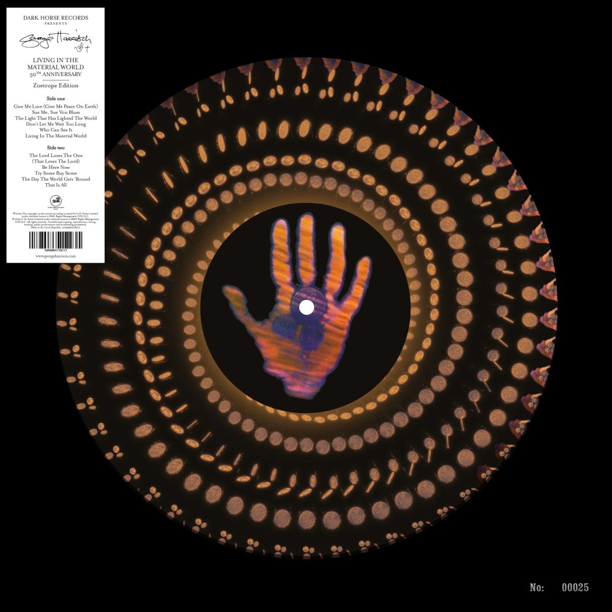 GEORGE HARRISON - Living In The Material World (50Th Anniversary) (Zoetrope LP) (RSD 11.28.25)