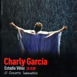 CHARLY GARCIA - El Concierto Subacuático - Estadio Vélez (23-10-09) (2 LPs)
