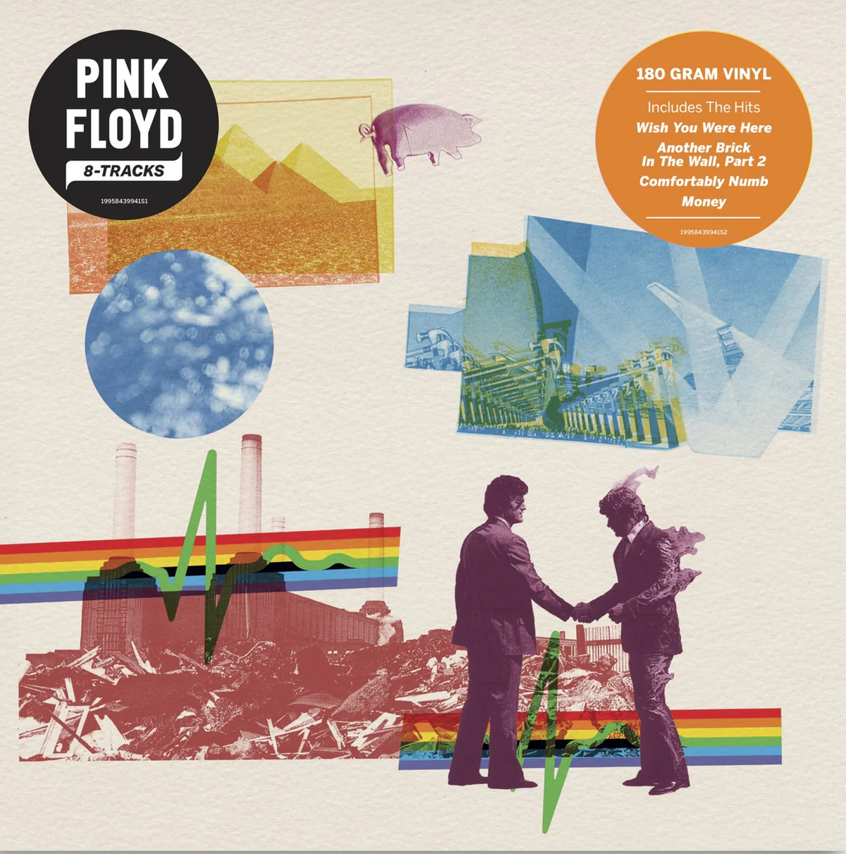 PINK FLOYD - 8-Tracks (Limited Edition, 180 Gram Black Vinyl)