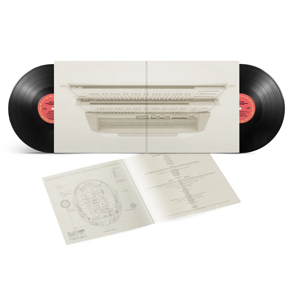 DAFT PUNK - Random Access Memories (Drumless Edition) (180 Gram Vinyl, Booklet, Gatefold LP Jacket) (2 LP's) - Imagen 3