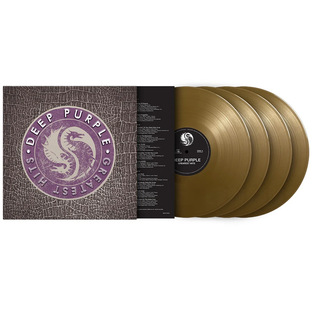 DEEP PURPLE - Greatest Hits (Limited Edition, 180 Gram Gold Colored Vinyl) (4 LP's) - Imagen 2