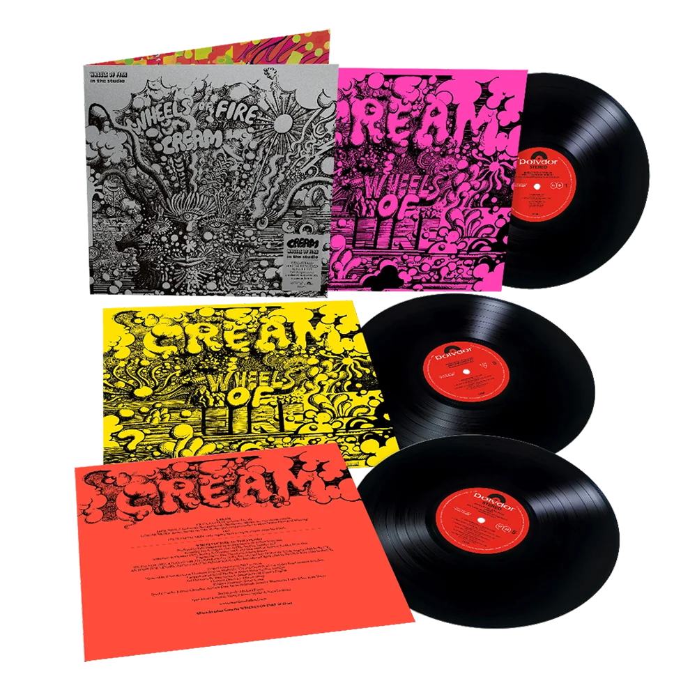 CREAM - Wheels Of Fire : In The Studio (180 Gram) (3 LP) - Imagen 2