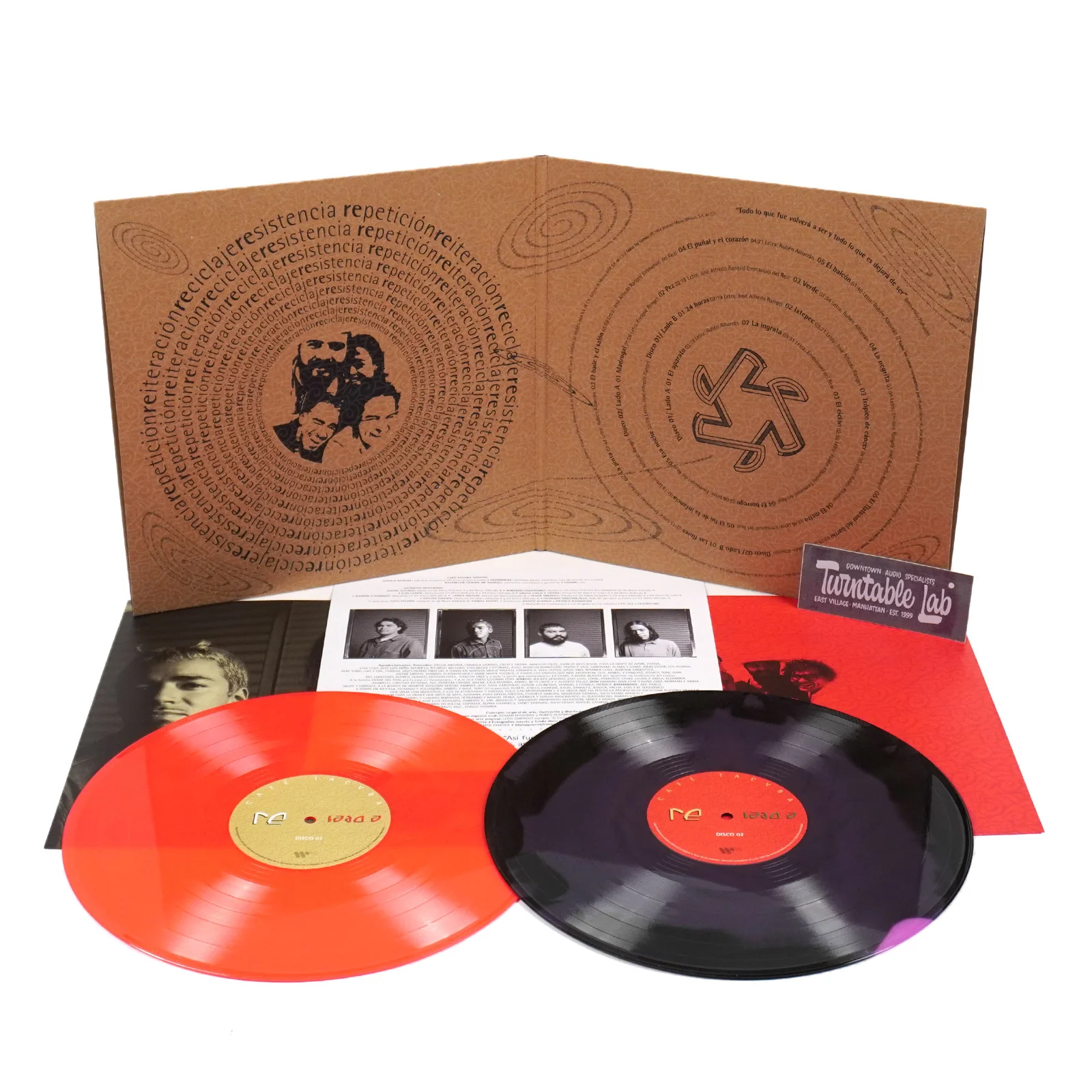 CAFÉ TACUBA - RE - 2 LP Vinilo Rojo y Negro - Imagen 2