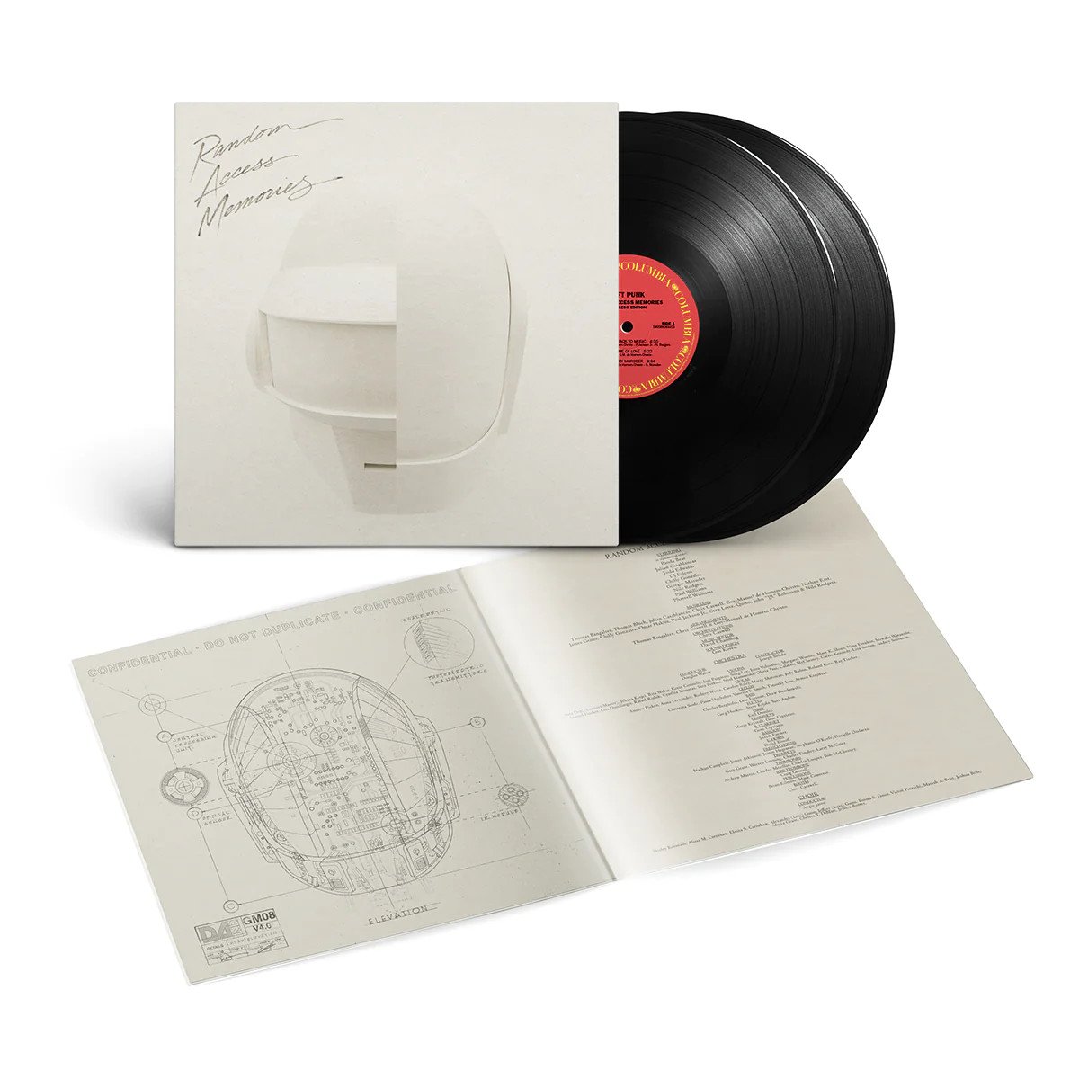 DAFT PUNK - Random Access Memories (Drumless Edition) (180 Gram Vinyl, Booklet, Gatefold LP Jacket) (2 LP's) - Imagen 2