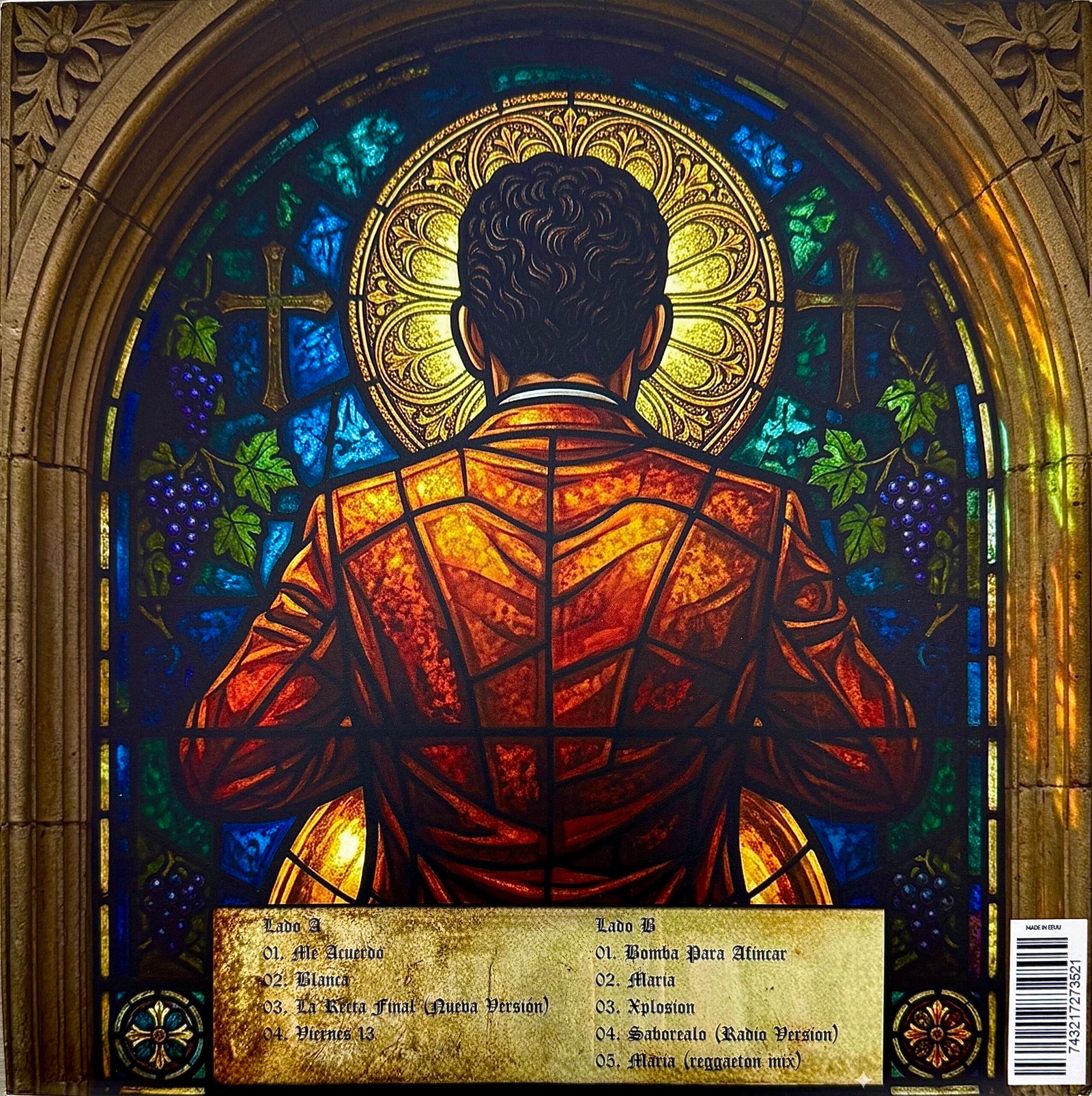 VICO C - Lo Esencial Vol. 1 (Translucent Yellow Glass Vinyl) (No Oficial) - Imagen 2