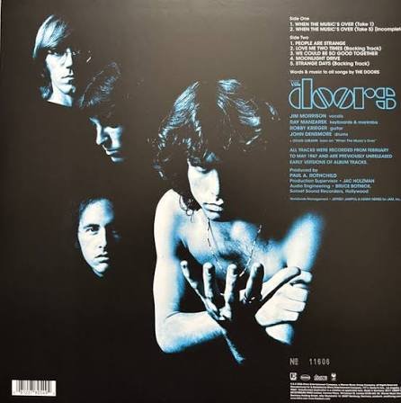 THE DOORS - Strange Days 1967 : A Work In Progress, Part 2 (Transparent Turquoisse Vinyl/Poster) (RSD 4.18.26) - Imagen 3