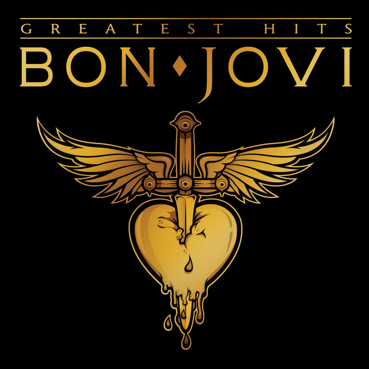 BON JOVI - Greatest Hits (Tiger'S Eye Brown Lp)