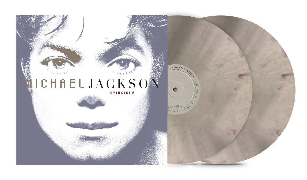 PREVENTA : MICHAEL JACKSON - Invincible Limited Edition, Marbled Colored Vinyl) (2 LP) - Imagen 2