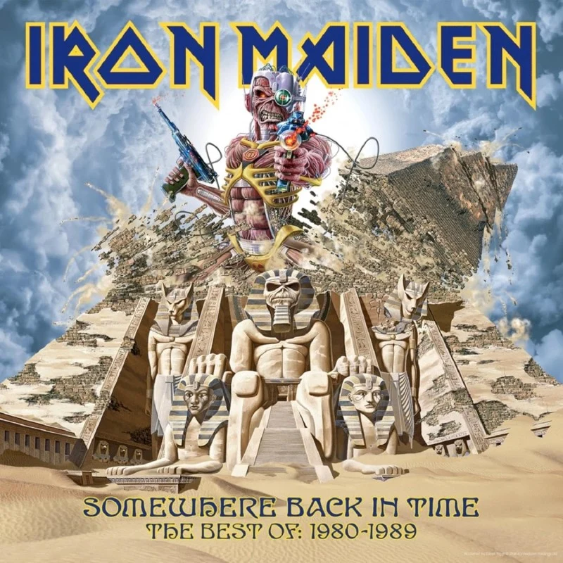 PREVENTA : IRON MAIDEN - Somewhere Back in Time: The Best of 1980-1989 (2LP)