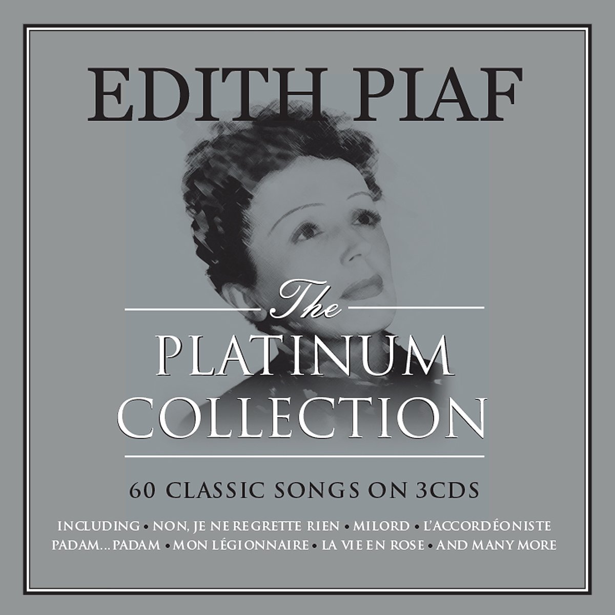 EDITH PIAF - The Platinum Collection (3 LPs)